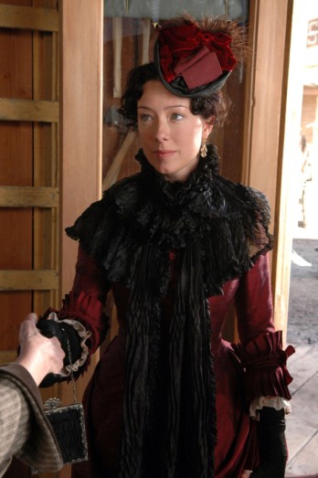 Molly Parker as Alma Garrett. 